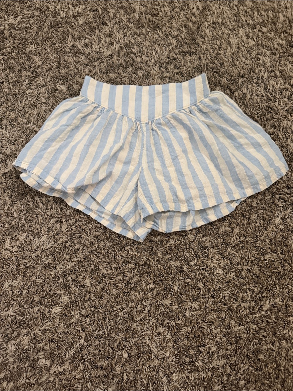 Old Navy Blue & White Striped Women's Skort